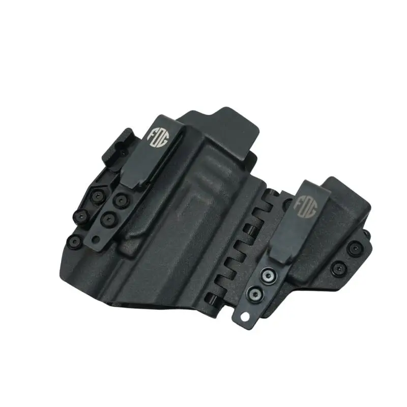 Funda táctica IWB de cuero oculta ligera con rodamientos de acción rápida - imagen 4
