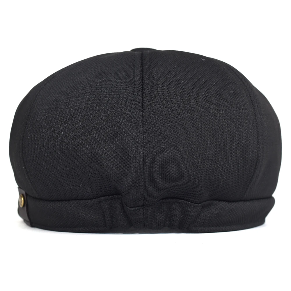 Gorras planas sólidas, look de diario