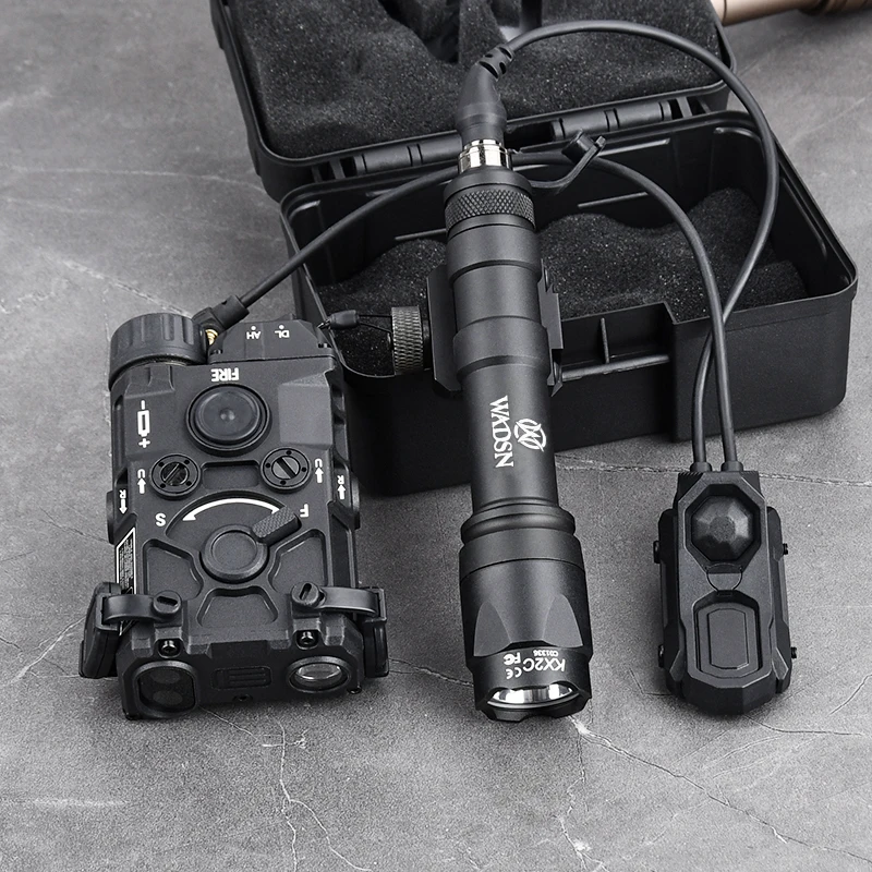 WADSN Linterna táctica con mira láser OGL e interruptor dual AXON - imagen 2