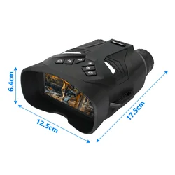 Binoculares nocturnos DT79 4K zoom 8x para caza