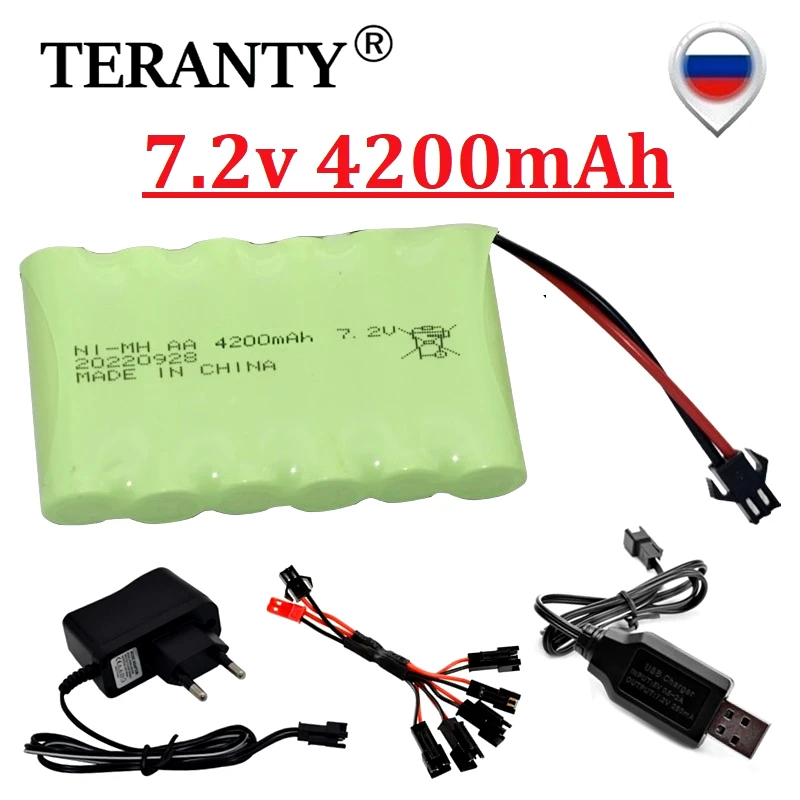 Batería NiMH AA para radiocontrol 4200mAh de alta capacidad