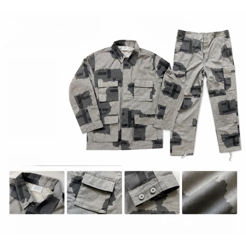 T-Bblock BDU conjunto ropa táctica exterior pantalón y camiseta