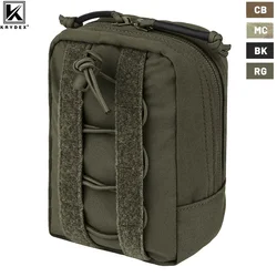 KRYDEX bolsa táctica MOLLE 500D camuflaje caza uso general almacenaje