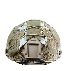 Funda de casco táctico camuflaje ajustable para ciclismo al aire libre