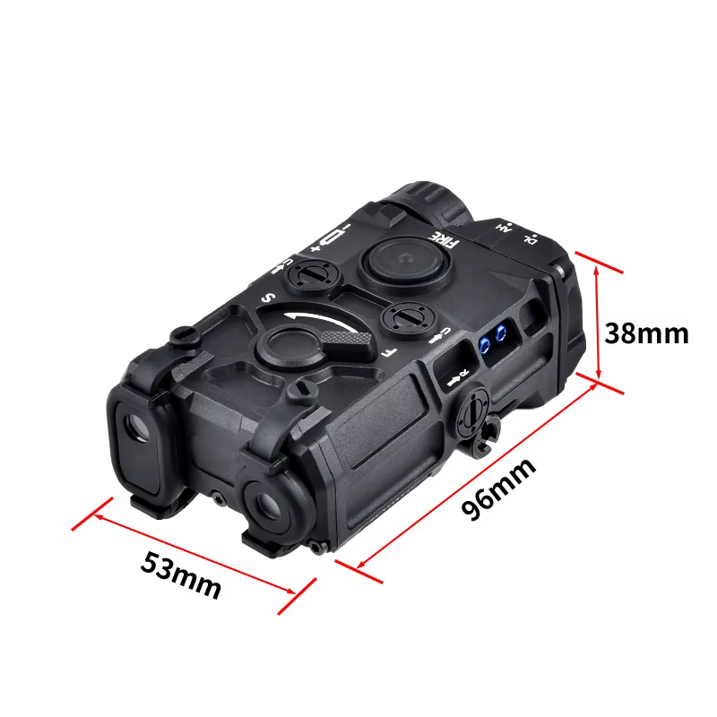 OGL Caja de batería táctica nailon para Airsoft riel 20mm equipamiento - imagen 3