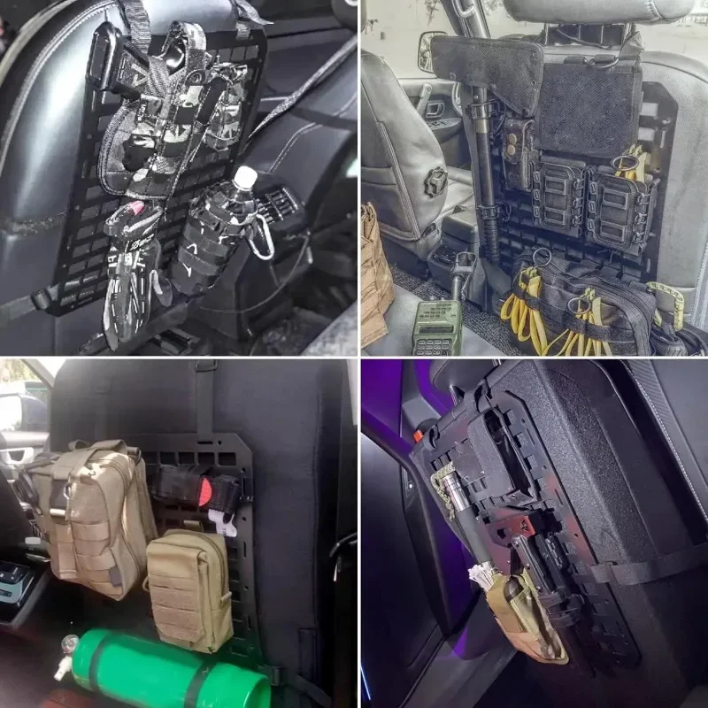 Panel MOLLE de ABS para respaldo de asiento de coche - imagen 5
