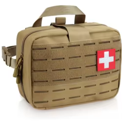 Bolsa táctica MOLLE IFAK primeros auxilios gran capacidad para equipo médico