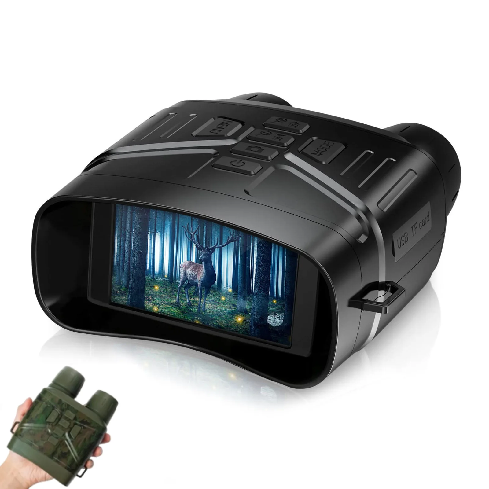 Gafas de visión nocturna IR con foto y vídeo True - imagen 4