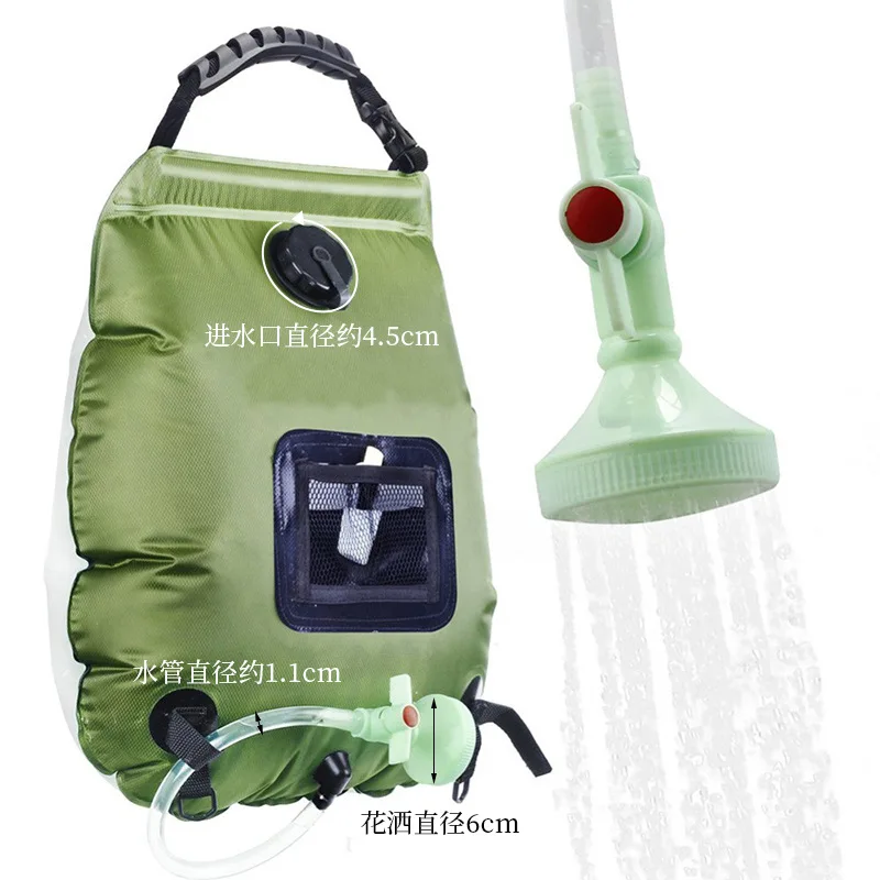 Bolsa de ducha solar exterior