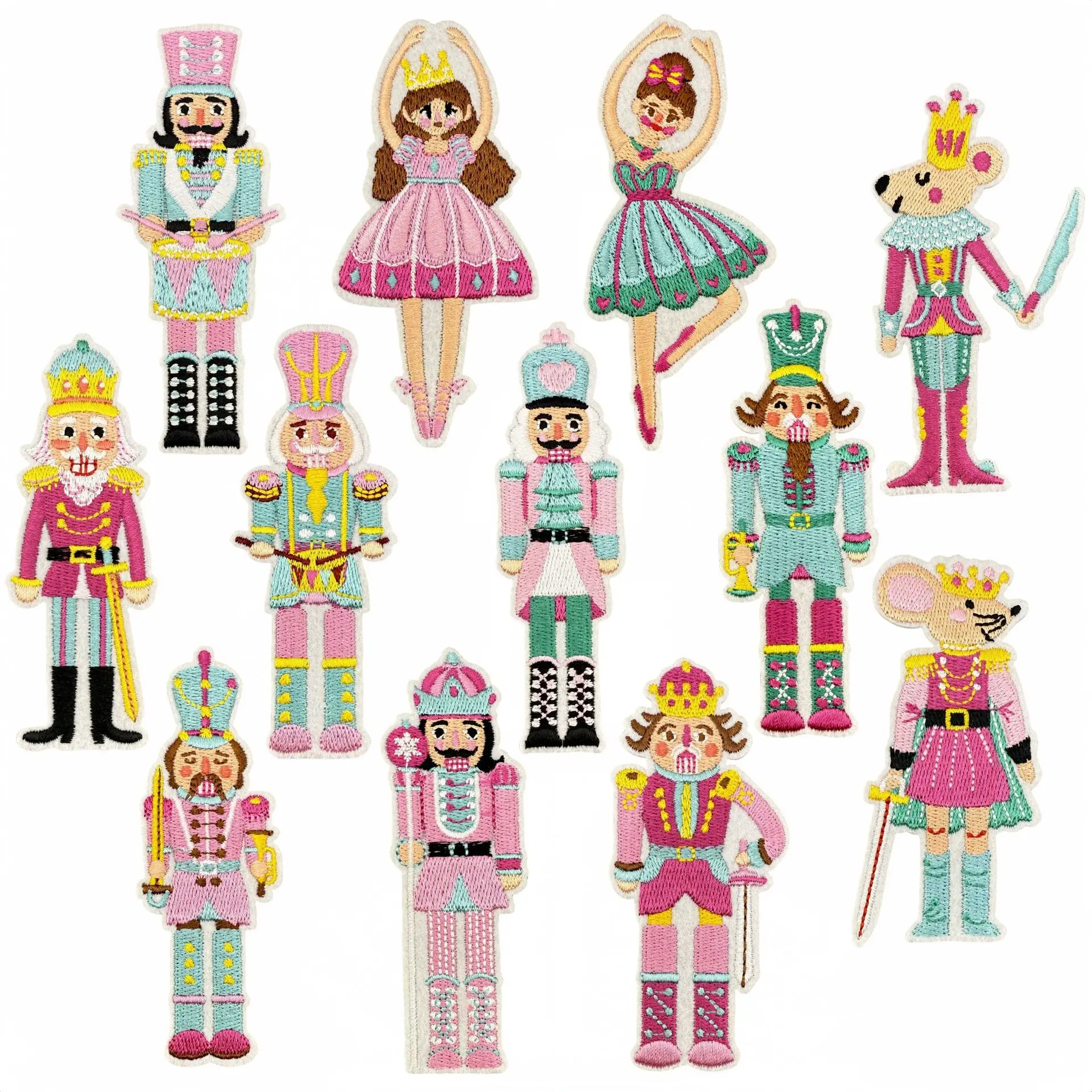 Parche bordado para planchar princesa bailando – Aplique niña - imagen 5