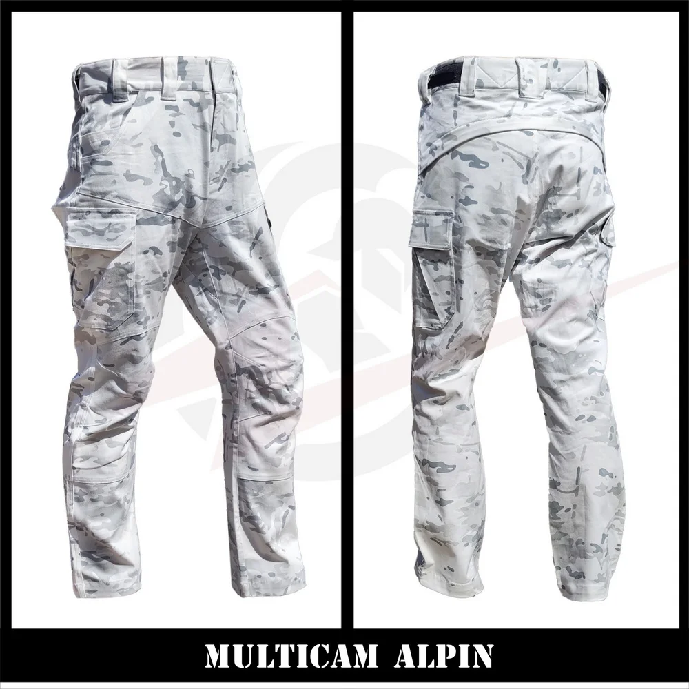 Pantalones tácticos camuflaje ripstop multibolsillos transpirables - imagen 5