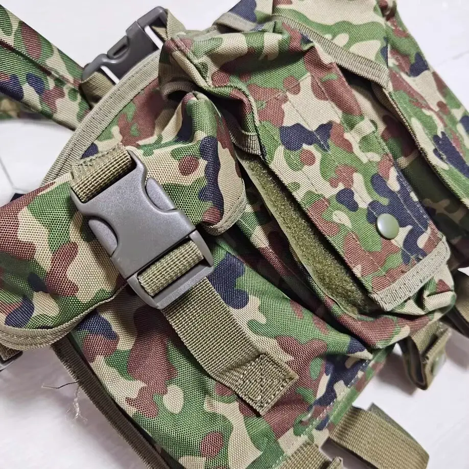 Pechera táctica entrenamiento exterior patrón manchas estilo japonés - imagen 4