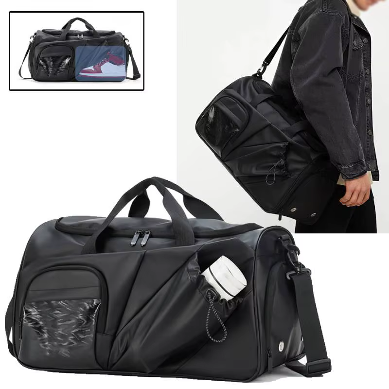 Bolsa deportiva de lona para hombre - gimnasio, yoga, viaje y outdoor - imagen 4