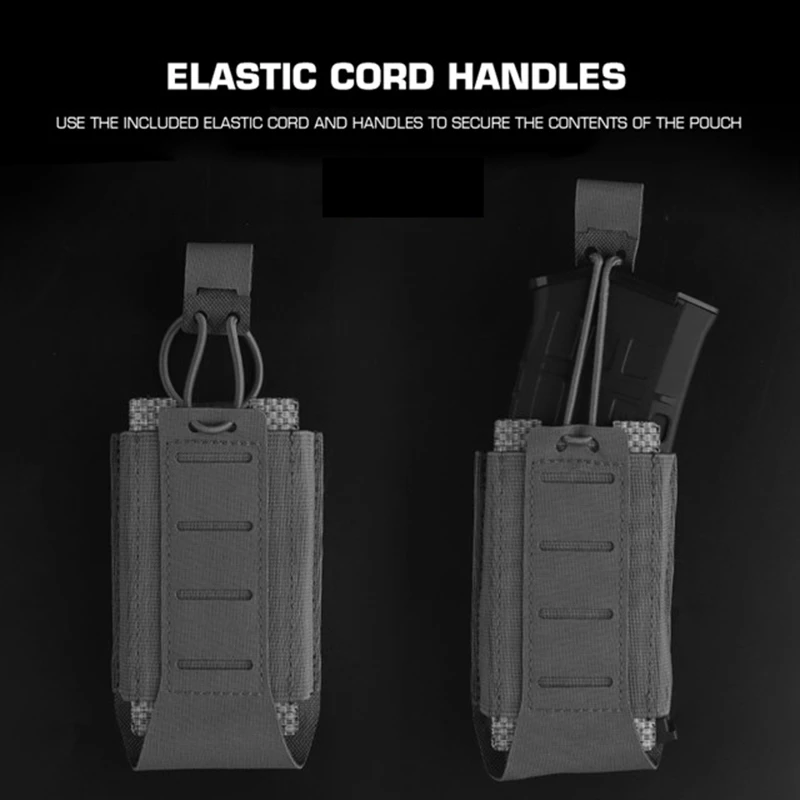 Funda táctica cargador MOLLE abierta para M4/M16 AR-15 - imagen 3