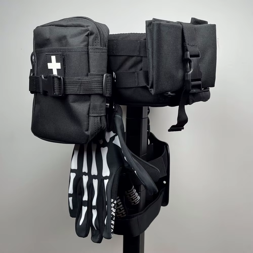 Cinturón táctico MOLLE multifuncional para entrenamiento en aire libre - imagen 4