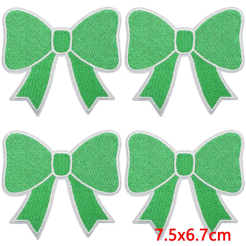 Parche termoadhesivo bordado cuadros vintage – ideal para coser - imagen 3