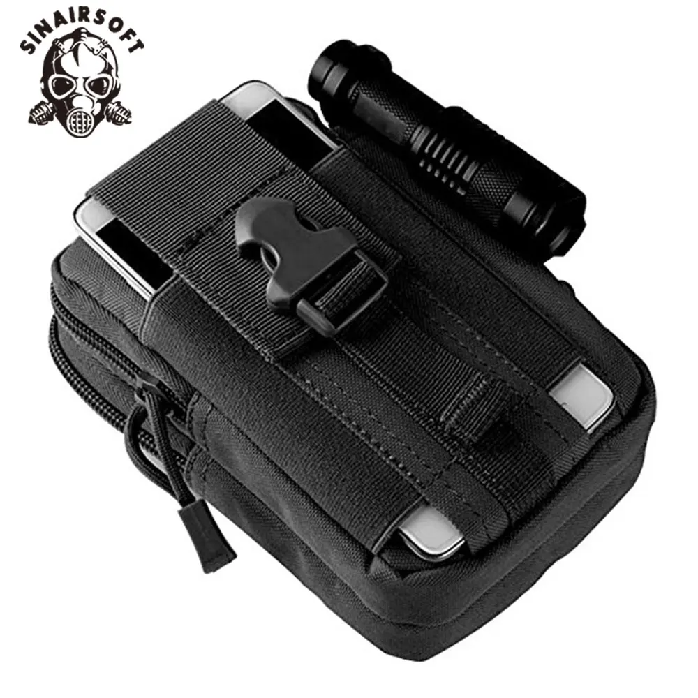 SINAIRSOFT Riñonera táctica MOLLE impermeable para teléfono y viaje - imagen 3