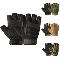 Guantes tácticos medio dedo resistentes al desgaste – para caza