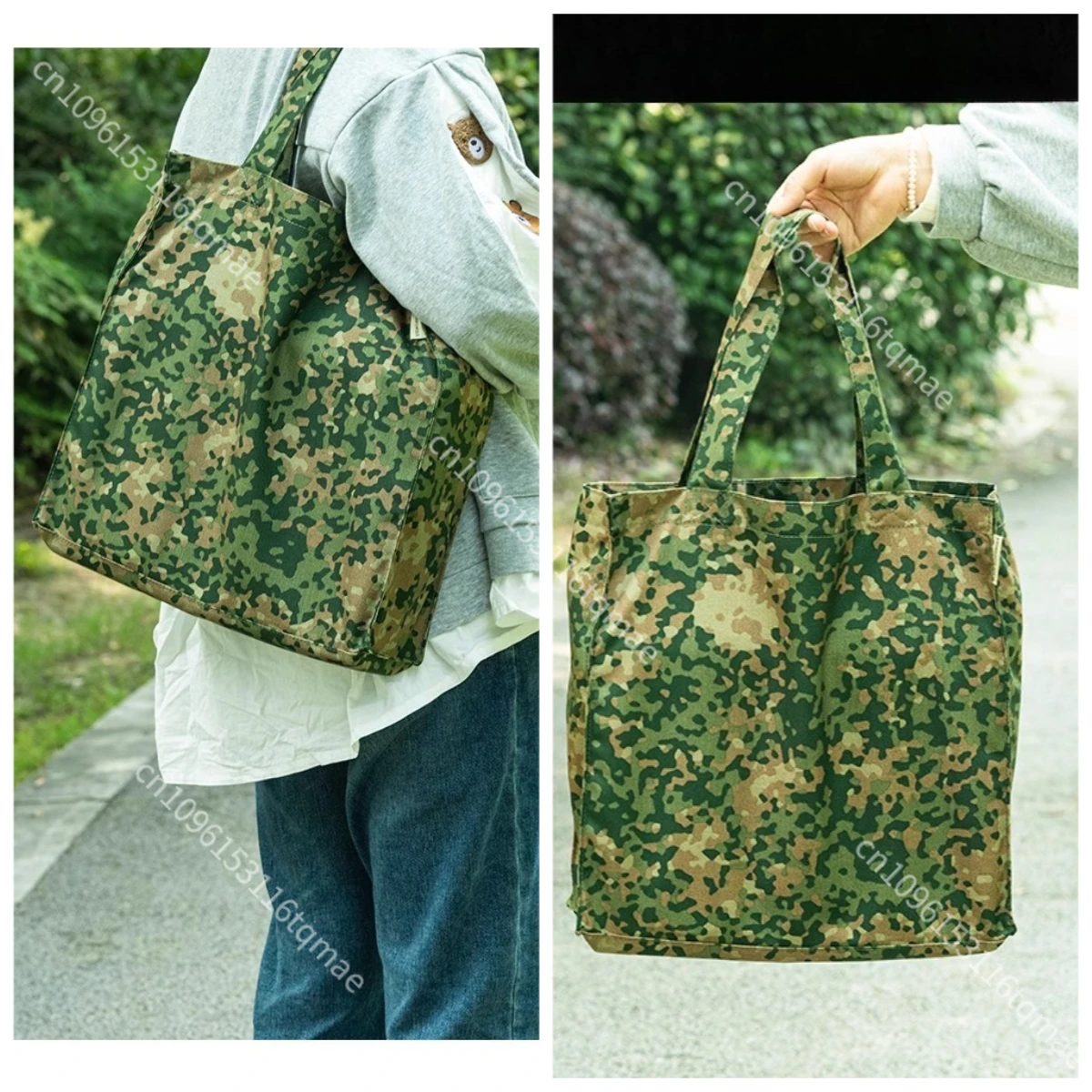 Bolsa táctica de nylon impermeable camuflaje holandés ignífugo - imagen 5