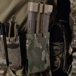 Bolsa táctica porta cargadores MOLLE elástica para rifle Airsoft