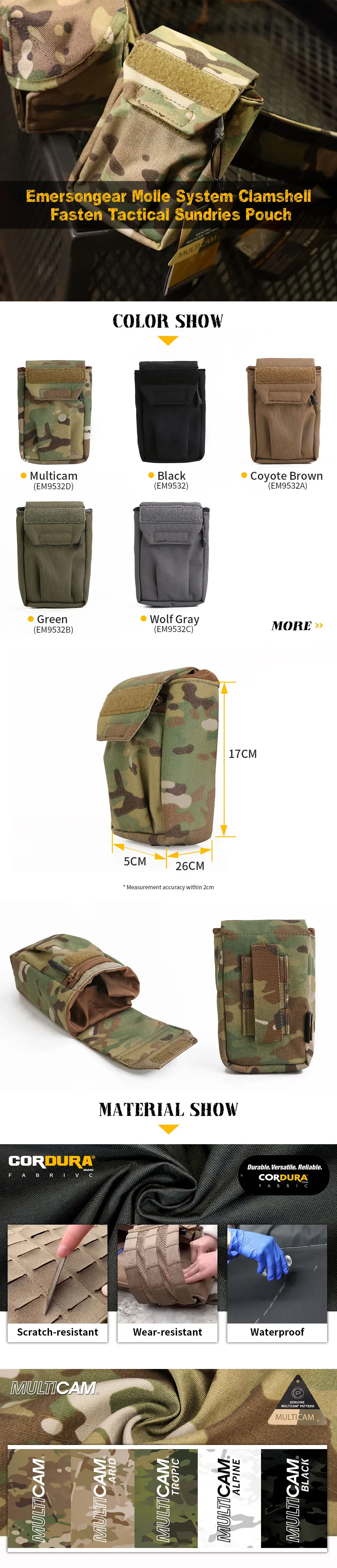 Detalle del material Cordura 500D
