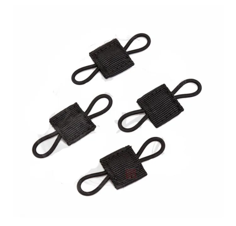 Hebilla de fijación para antena PTT en uso táctico