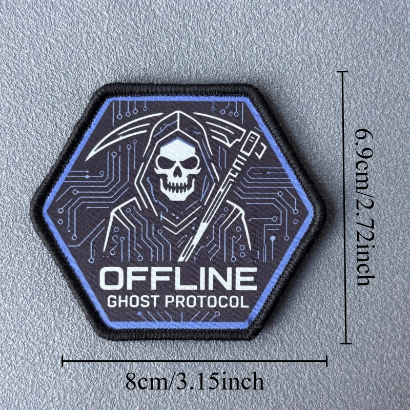Offline Ghost Protocol – Parche táctico con gancho y bucle - imagen 3