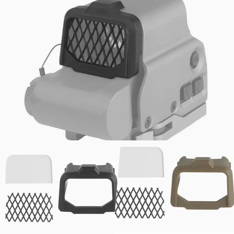 Cubierta protectora táctica WST para lentes con malla de acero - imagen 2