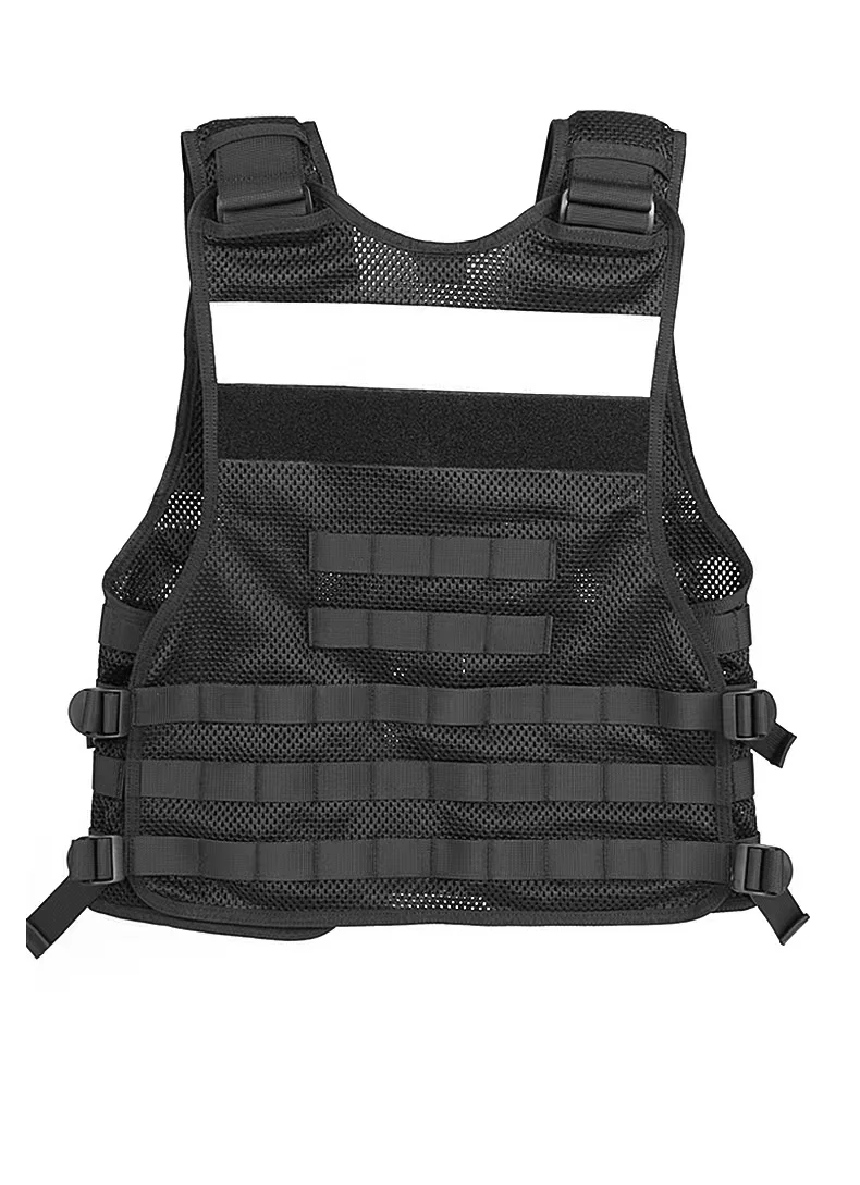 Chaleco negro para exterior