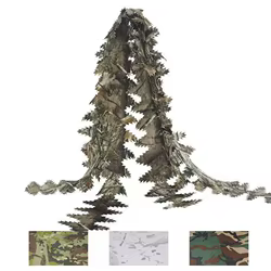 Camuflaje 3D hojas sueltas cortadas con láser para caza