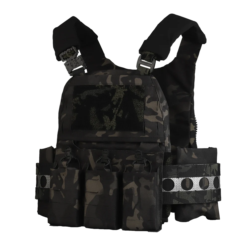 Ferro portaplacas FCPC chaleco táctico MOLLE para airsoft y caza