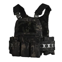 Ferro portaplacas FCPC chaleco táctico MOLLE para airsoft y caza