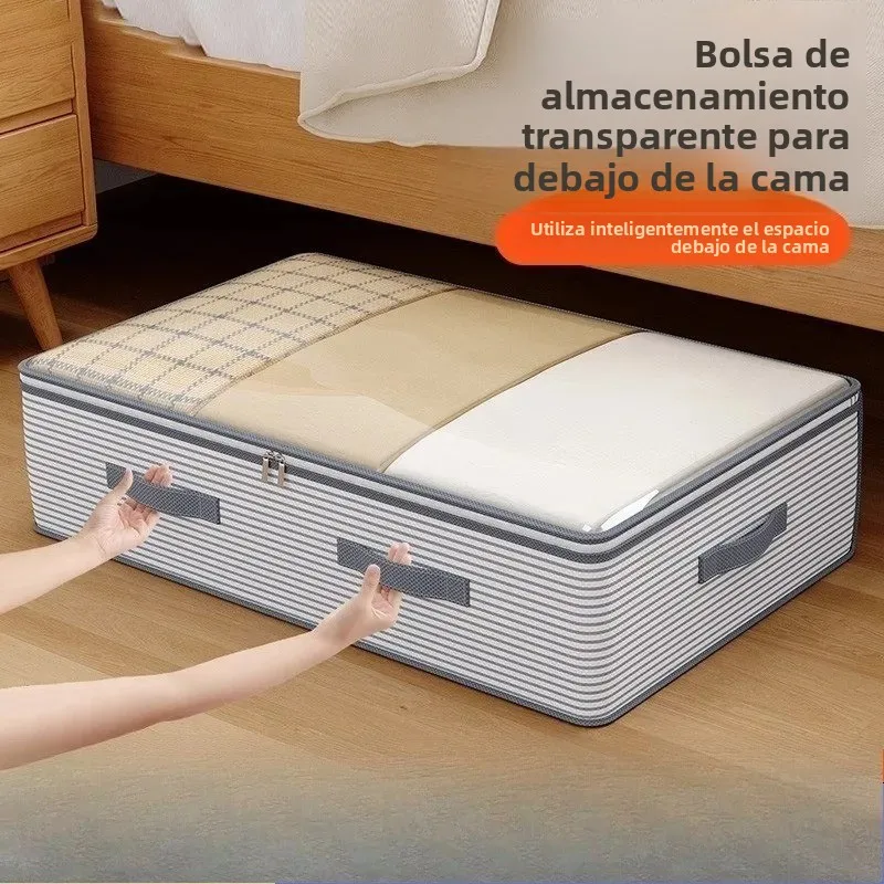 Bolsa antipolvo plegable para almacenamiento bajo cama, capacidad - imagen 5