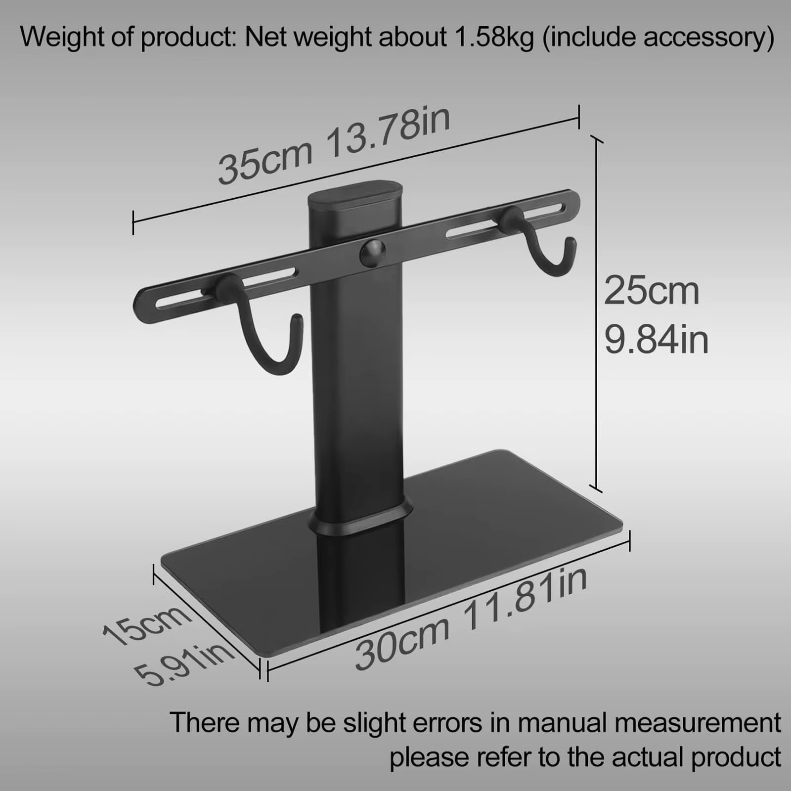 Soporte para rifle táctico ajustable portátil para exhibición Airsoft - imagen 5