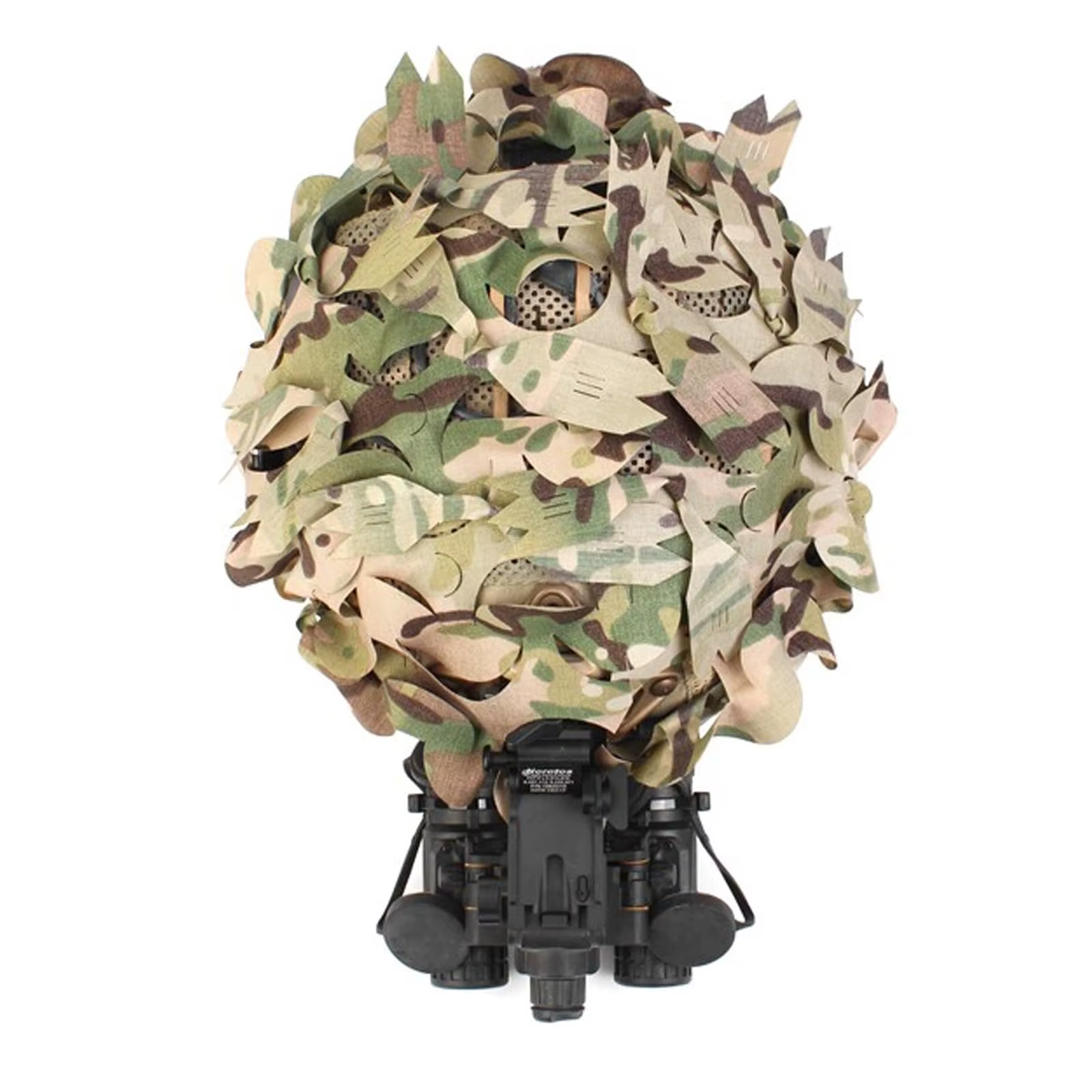 Casco táctico FAST con camuflaje 3D y soporte NVG - imagen 5