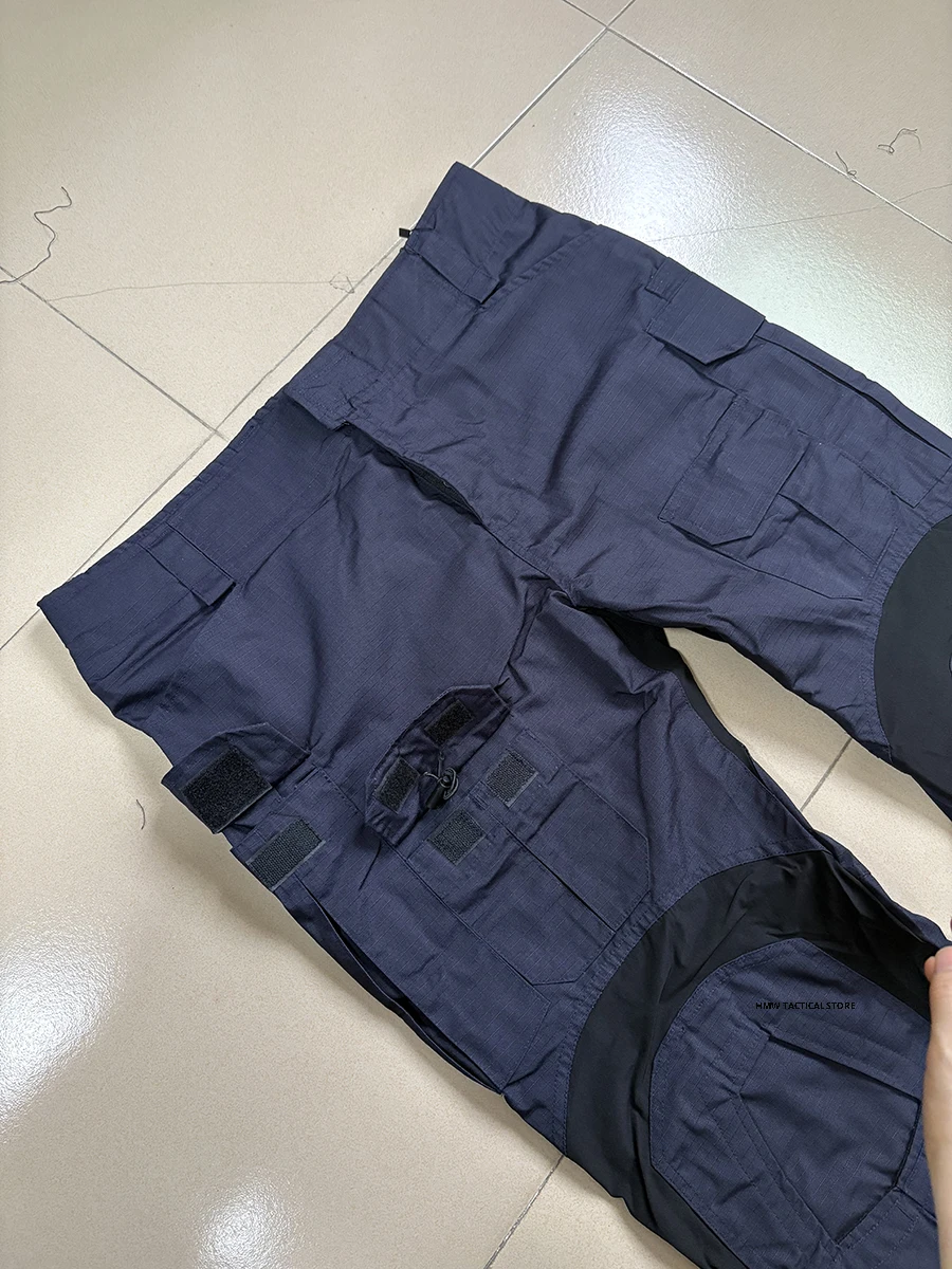 HMW Traje de rana táctico de entrenamiento azul oscuro para combate - imagen 5