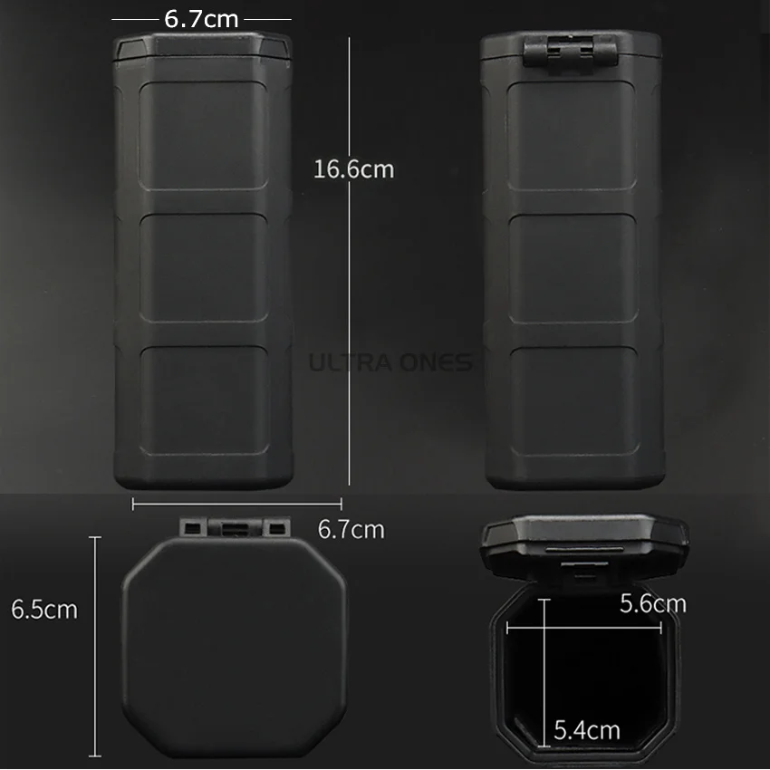 Estuche táctico hermético resistente a golpes para gafas - imagen 2