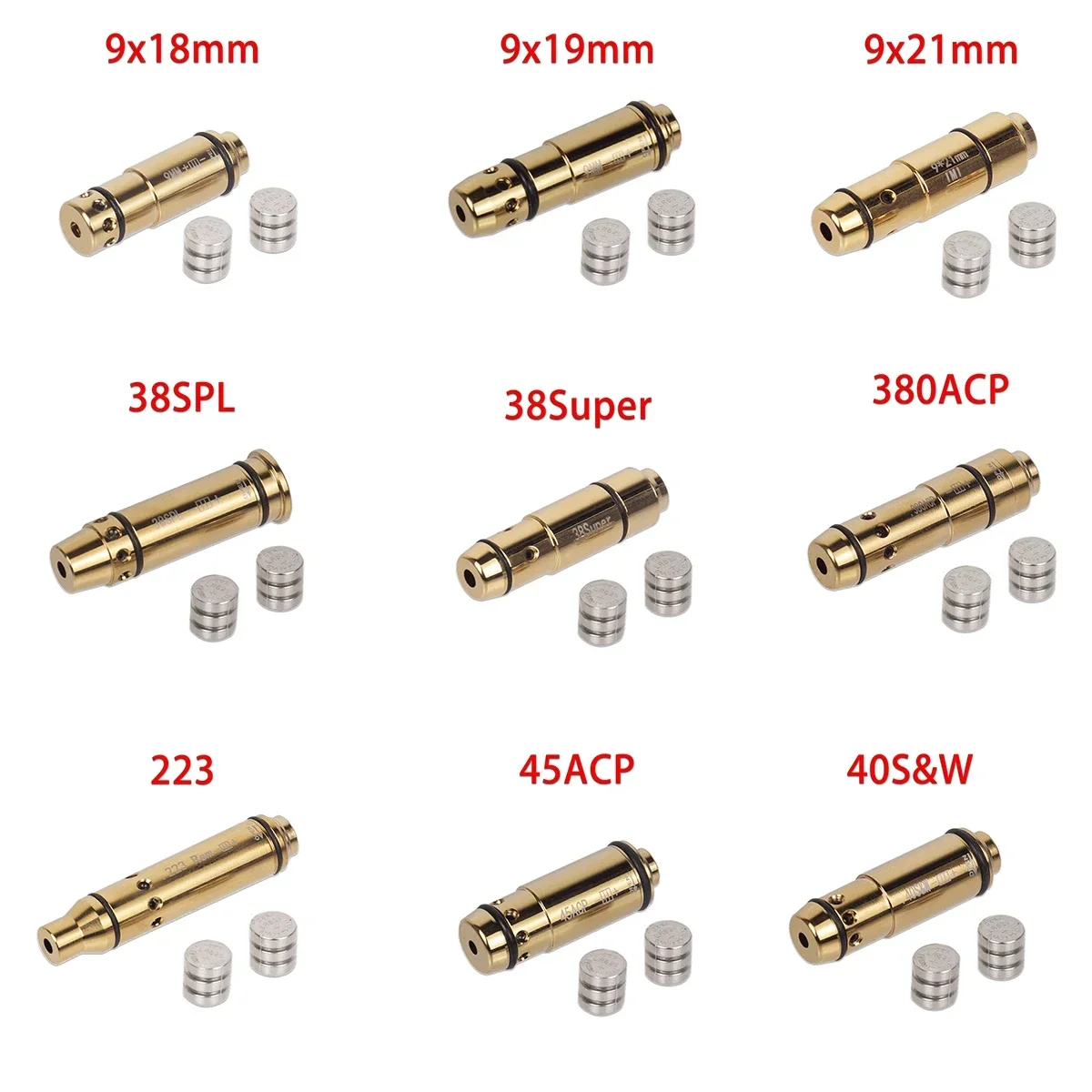 Compatibilidad con múltiples calibres: 9mm, 223Rem, 7.62x39mm, 40S&W