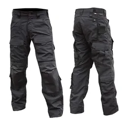 Pantalones tácticos impermeables ripstop cargo con múltiples bolsillos