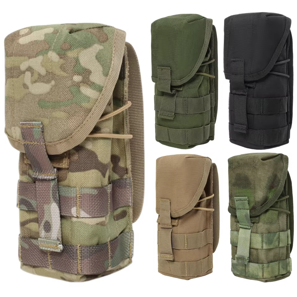 Bolsa táctica doble portacargadores 5,56/7,62 MOLLE drenaje elástico - imagen 4