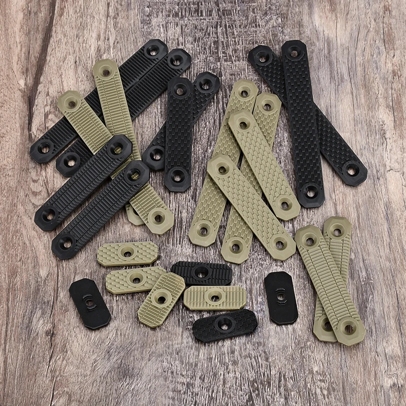 Cubierta de riel M-LOK táctica de nylon para Picatinny 3D - imagen 4