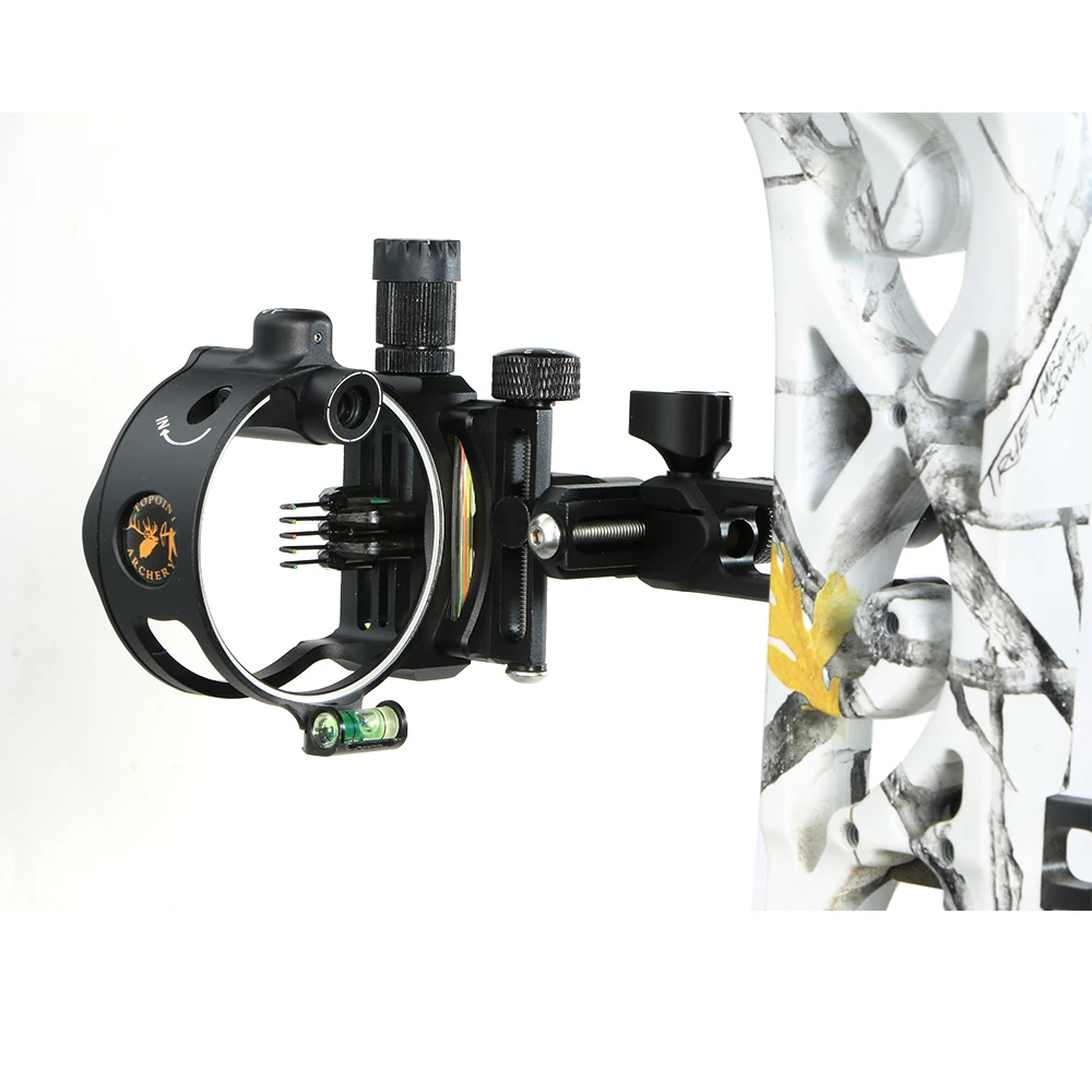 Toparchery mira multipunto fibra óptica arco recurvo compuesto caza - imagen 5