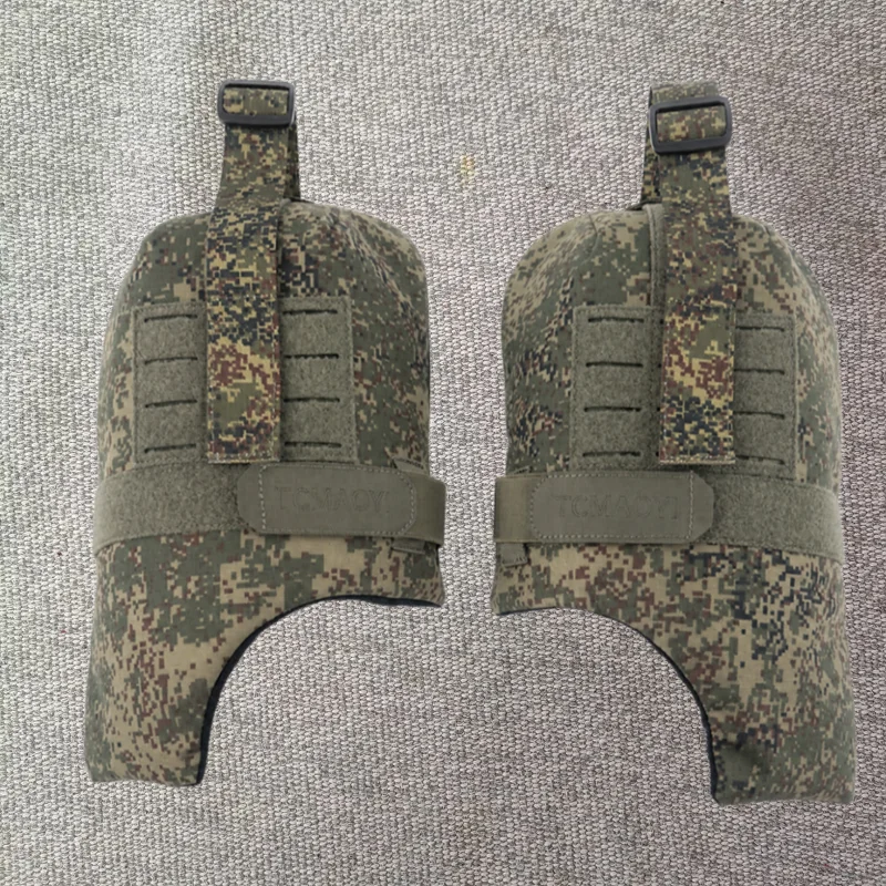 Outdoorvest protección de cuello táctica ajustable para chaleco - imagen 4