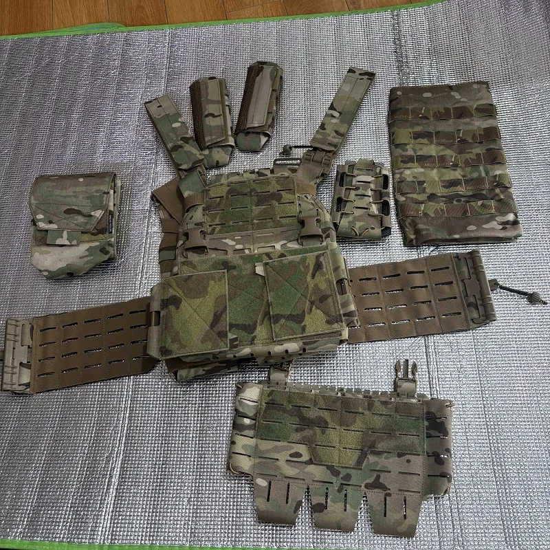Chaleco táctico para exteriores con almohadillas laterales en hombros - imagen 5