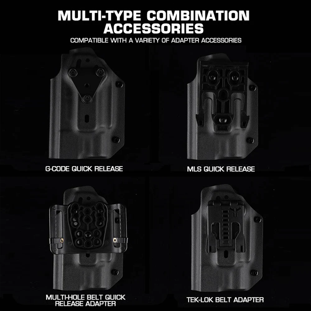 Funda Kydex táctica Surefire X300U-A para Glock con liberación rápida - imagen 5
