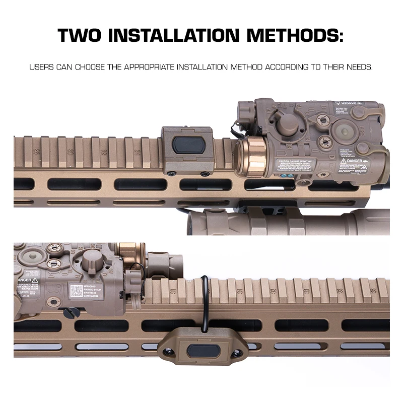 POSEIDON DEFENSE MOD Interruptor táctico Picatinny M-Lok USB-C - imagen 3