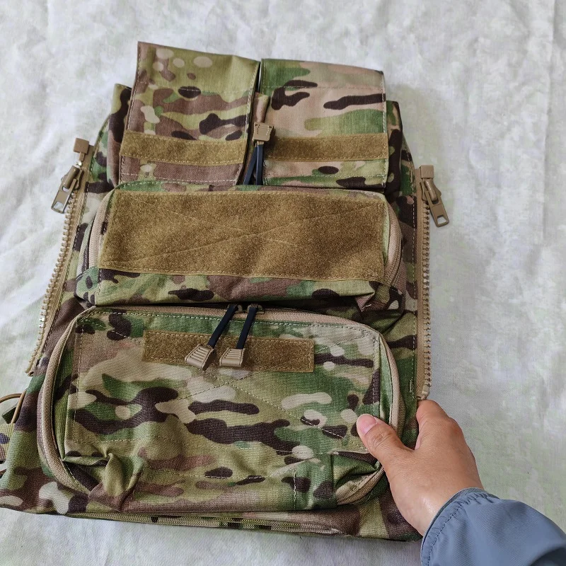 Chaleco táctico AVS JPC2.0 RG con bolsa panel trasera cremallera - imagen 5
