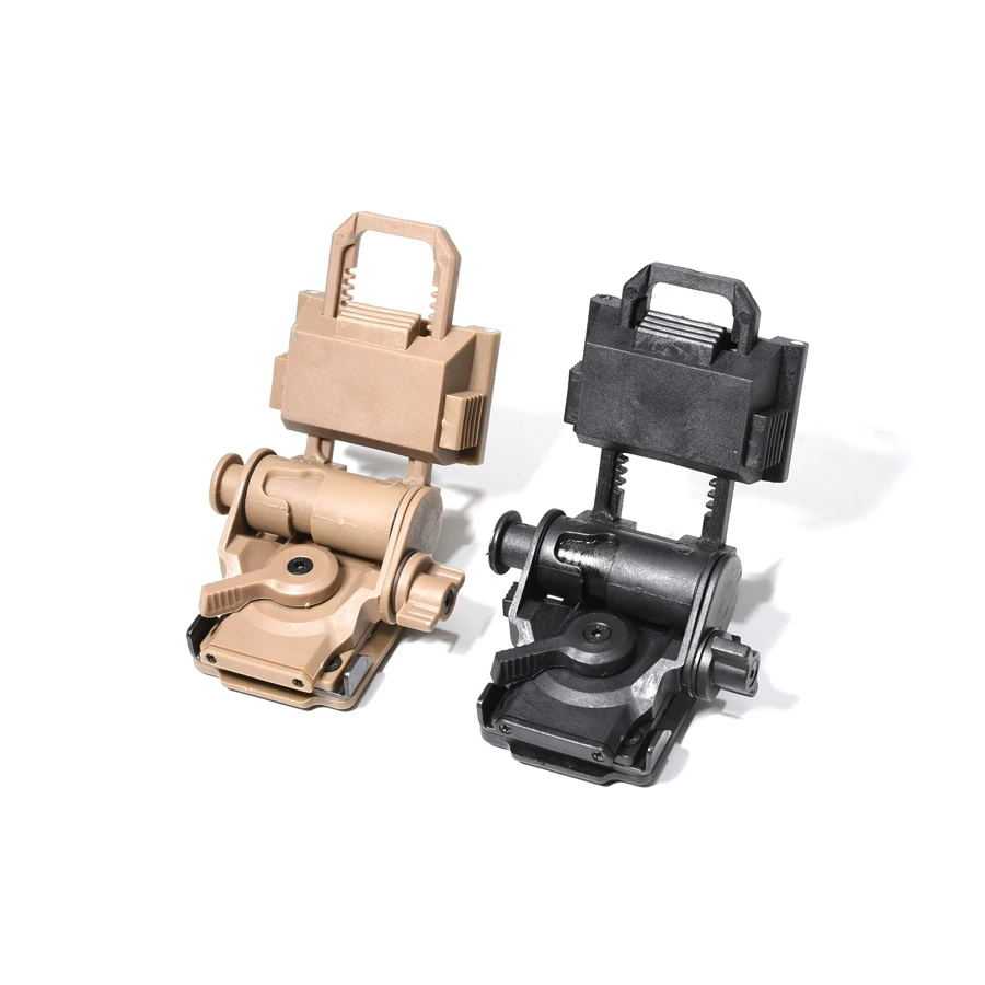 Detalle del soporte para NVG en casco