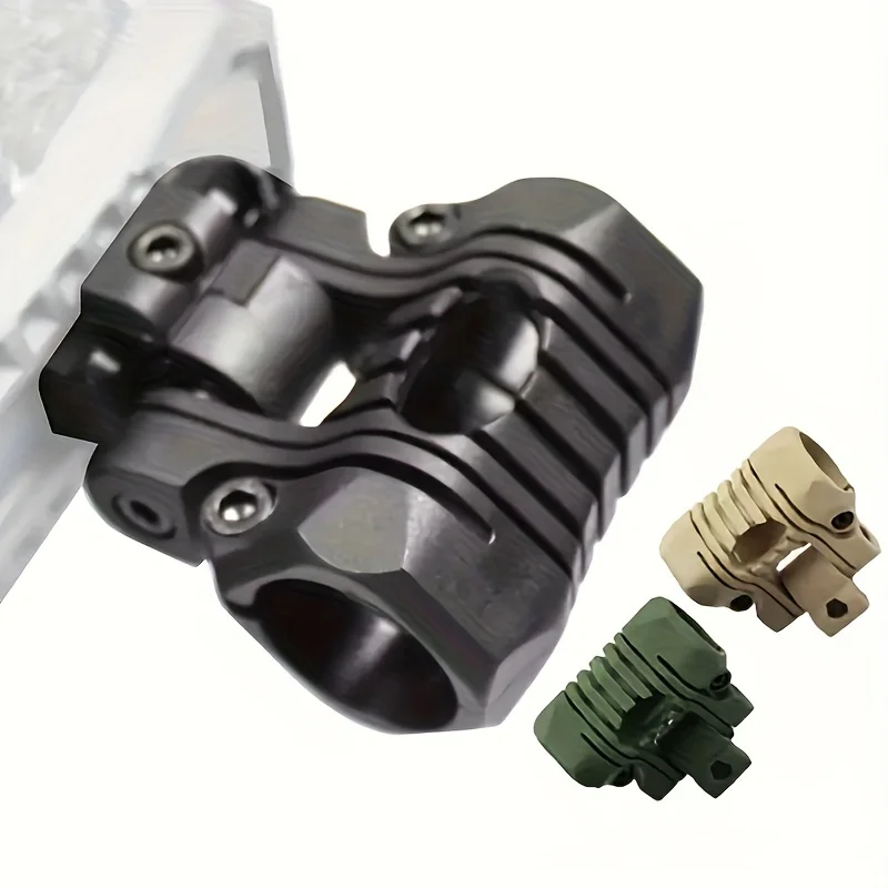 Soporte linterna casco abrazadera multiángulo riel lateral con llave - imagen 3