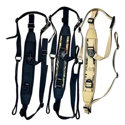 Correa táctica rifle unipunto neopreno ajustable cruzada para caza y tiro